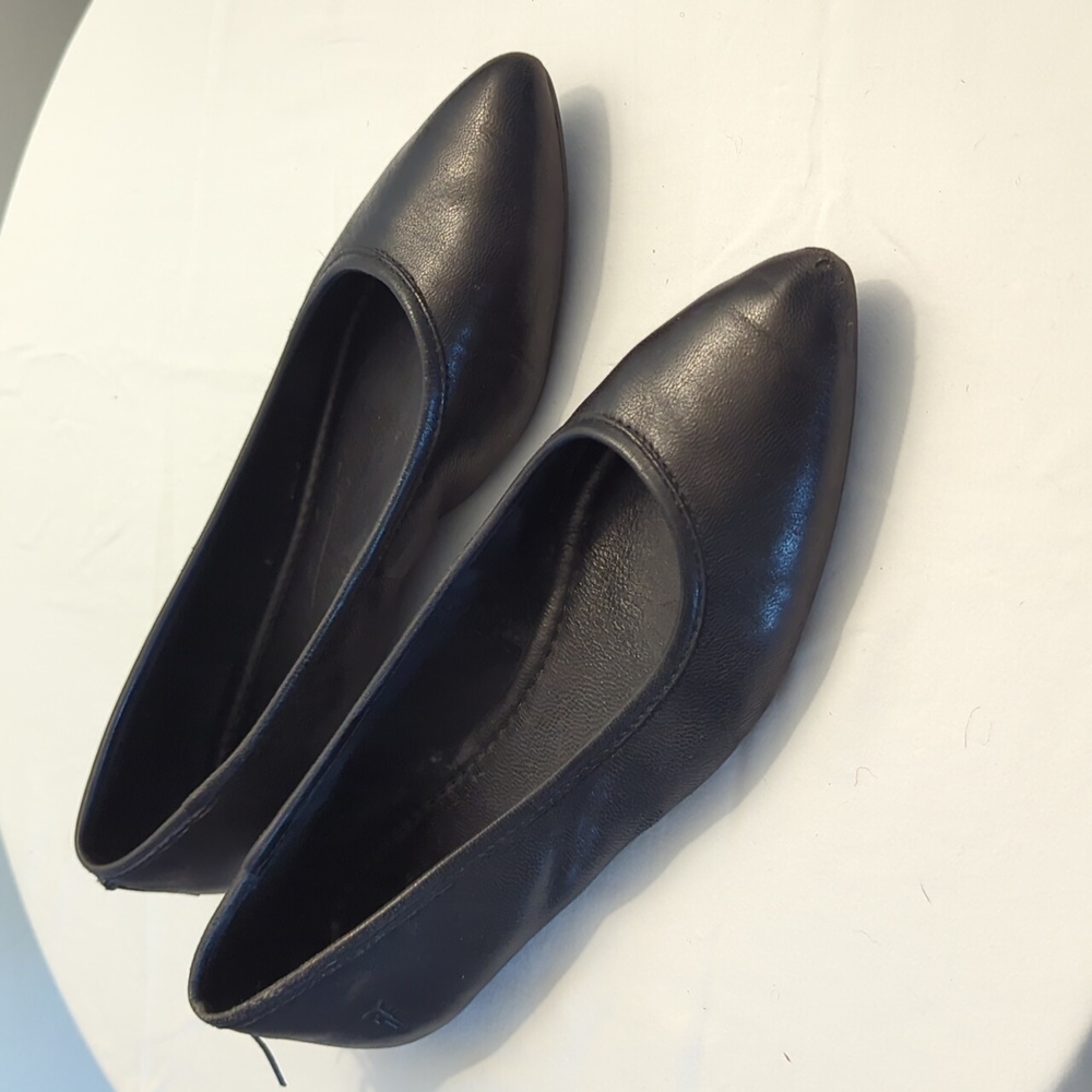 Frye Regina Women's Black Ballet Flat Size 9